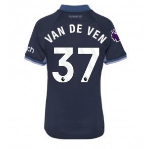 Tottenham Hotspur Micky van de Ven #37 Bortatröja Dam 2023-24 Kortärmad